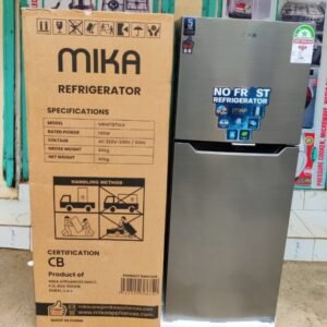 mika 197l no frost double door refrigerator
